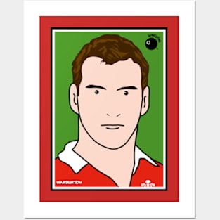 Sam Warburton, Wales rugby union player Posters and Art